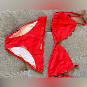 Red bikini